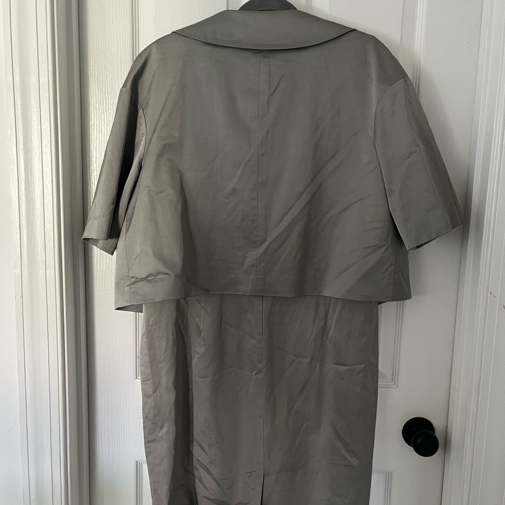 Ann Taylor Gray Dress with Jacket - Picture 7 of 10